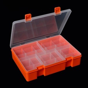Small Plastic Compartment Box Fishing Tackle Box