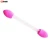Import Soft Latex Sponge Eye Shadow Applicator with Transparent Handle for Makeup from China