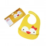 Soft Silicone BPA Free Bandana Drool  Easy-to-Clean Baby Bib Wholesale with Catcher