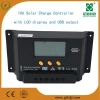 solar battery charge controller 10A high quality with LCD and USB