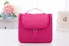 Solid Colors Foldable Cosmetic Storage Hanging Travel Wash Bags ZGJ-0159
