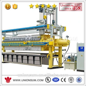 Solid Liquid Saparation Chamber Filter Press For Ore Dewatering