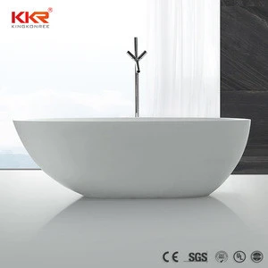 Solid Surface Stone Bathroom Hot Bath Tub