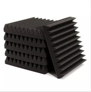 Soundproof Panels Pyramid-shaped Fire Retardant Polyurethane Foam Sheet For Studios And KTV