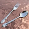 Southeast Asia Market Good Selling Cheap Outdoor Camping Dinner Knife And Cutlery