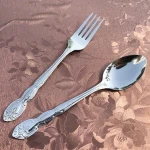 Southeast Asia Market Good Selling Cheap Outdoor Camping Dinner Knife And Cutlery