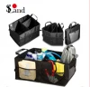 Sowland Waterproof Fabric Car Organizers with Foldable Design