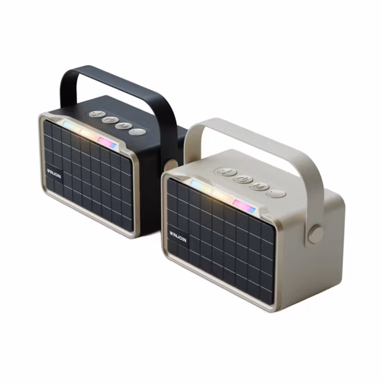 Import New Bluetooth Speaker Retro Mini Portable Karaoke Speaker from China