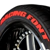 Sports racing DIY decoration PVC car tire sticker