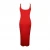 Import Spring and summer new fashion womens sleeveless solid color stitching vest dress from China