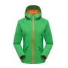 Spring Autumn Men and Women Outdoor Single Layer Jacket Waterproof  Hooded Hiking Jacket Custom Clothing