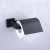 Import Square Bathroom Design Modern Black Stainless Steel  6 pcs Bath Hardware Set from China