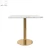 Import square table restaurant tables with marble top square pub table from China