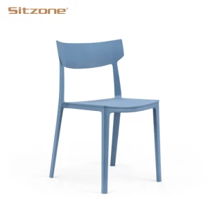 Stackable wholesale plastic dining simple design office meeting room chair