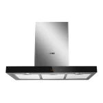 Stainless steel cover tempered glass kitchen China cooker chimney extractor range hood