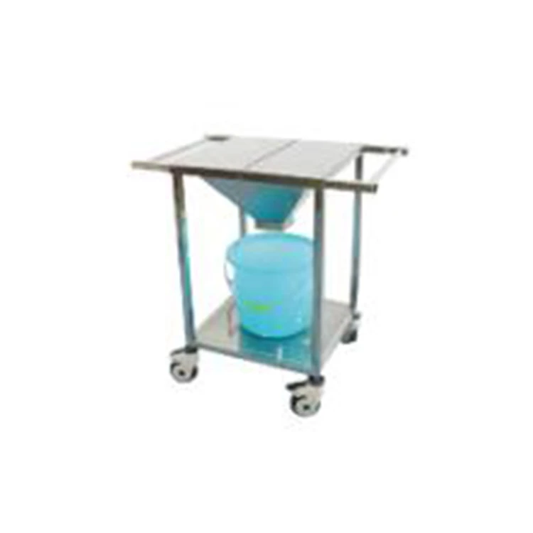 Stainless steel equipment hospital debride cart medical wound cleaning trolley