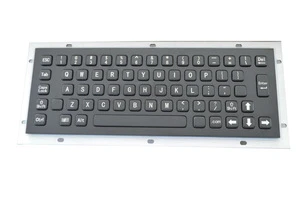 stainless steel mechanical keyboard with touchpad