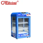 stainless steel restaurant kitchen supplies hotel equipement cafe beverage display cabinet