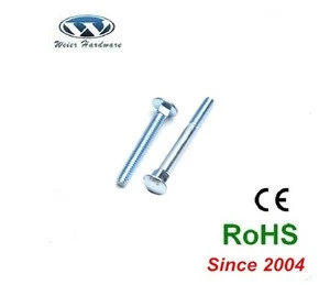 stainless steel round head carriage furniture bolt