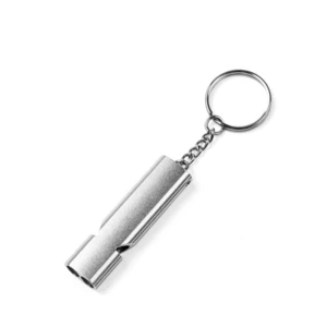 Stainless Steel Whistle with Lanyard Metal Referee, metal Whistle, Extra Loud Whistle