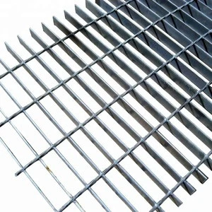 stair and platform used Hot Dip Galvanized Stainless anti slip or smooth cover steel grating plate