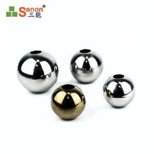 Staircase accessories stainless steel 316 hollow decorative sphere balls handrail ball