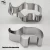 Import Steel Biscuit Cutter Custom Baking Cookie Cutter Cookie Mold from China