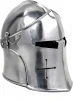 Steel Knights Templar Crusaders  Helmet