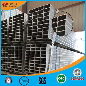 Steel Product / Hot dip galvanised Square Tube / galvanized steel zinc coated Q235