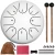 Import Steel Tongue Drum 8 Notes 6 Inches Tank Drum Steel Percussion instrument Drums Padded Travel Bag and Mallets Iron material from China