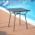 Import Stock Outdoor Black Steel Mesh Top Patio Bistro Cafe Table from China