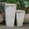 Stone Modern Outdoor Planters Vase