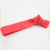Stretch soft fold over elastic knotted fashion hair bands for girl