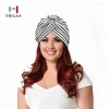 Striped Beanie Turban Chemo Hat Head Wrap Cap Headwear for Cancer Patients Wholesale