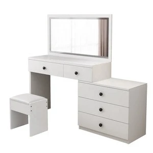 Stylish Wooden Furniture Dressing Table Furniture With Mirror
