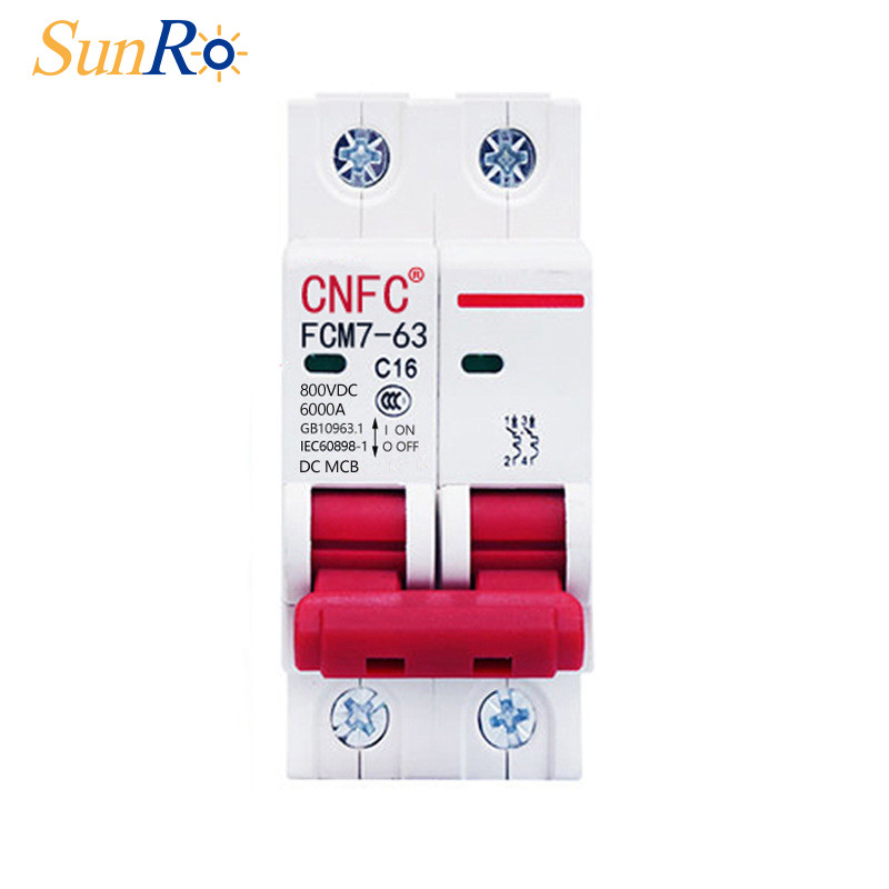 Buy Sunro Electricity Mini Mcb Trip Switch Dc Circuit Breaker 24v Dc ...