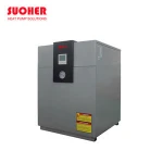Suoher 6.4KW ground source heat pump for heating and hot water with low noise and energy saving