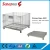 Import Supermarket Plastic Pallet Cage Metal Storage Bins Warehouse Storage Cage from China