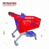 Supermarket Shopping Trolley Hand Cart All Plastic Shopping Cart