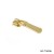 Import TANAI Fancy gold handbag hardware logo engraving zipper pull from China