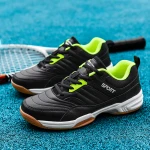 Tennis shoe volleyball and racquetball play Lace up front for men shoes