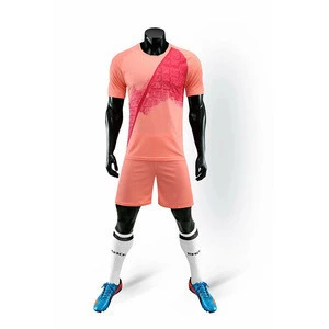 Thai quality wholesale cheap soccer uniform set jersey football wear
