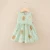 Import Thailand Style Summer 1-5 years Baby Girl cheap Floral Dress for Kids Baby Infant Flower Loose Dress Kids Girl Casual Clothes from China