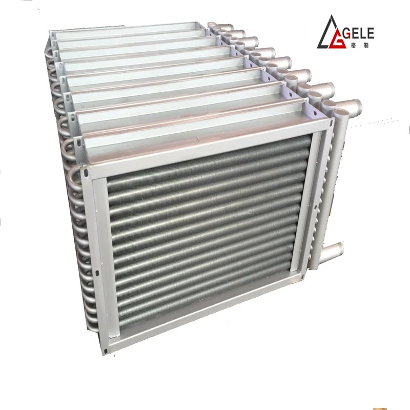 Thermal Oil to Air Fin Tube Heat Exchanger Heating Steel Radiators Coils for Latex Dryer Machines