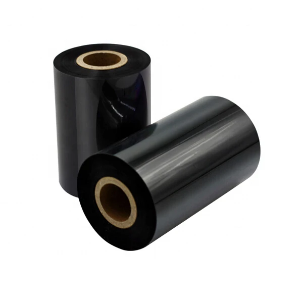 Thermal Transfer General Purpose Use Wax Resin Ribbon Black Thermal Ribbon for Printer Packaging Labels