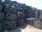 Top quality Recycled Rubber Tyres Bales for sale