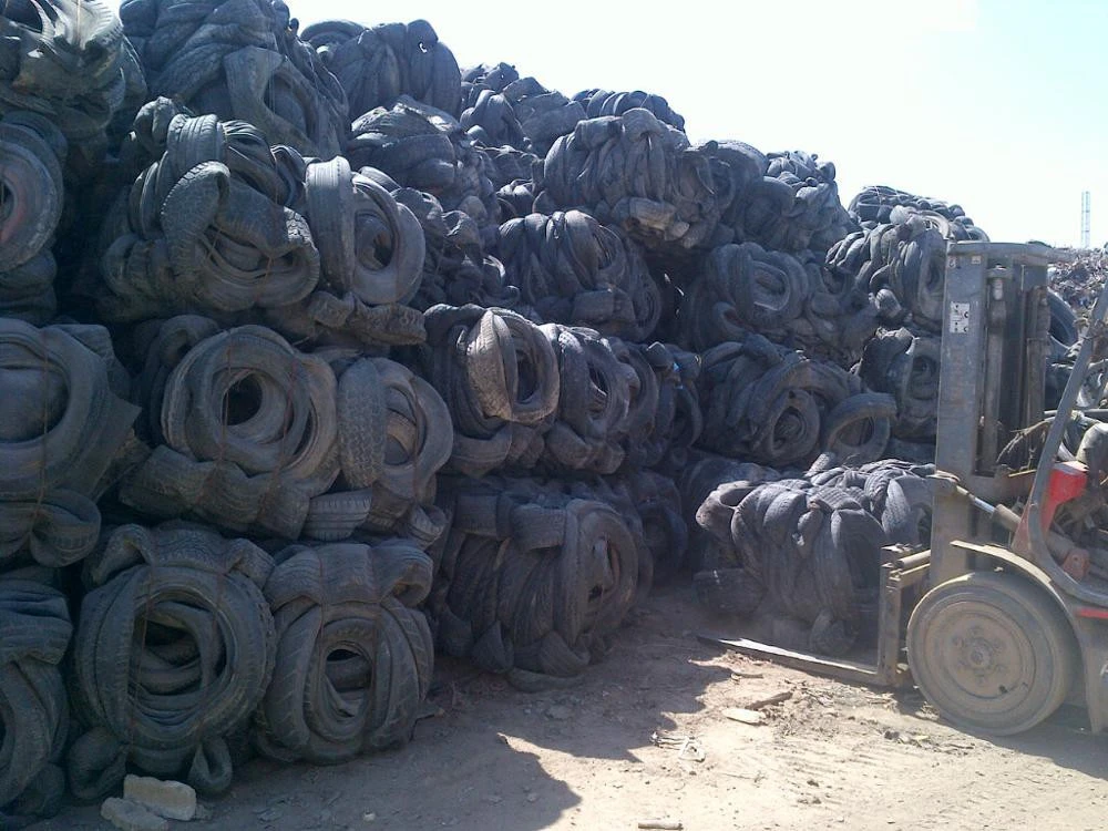 Top quality Recycled Rubber Tyres Bales for sale