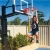 Import TOPIND fixed inground basketball stand adult outdoor adjustable height basketball hoop from China