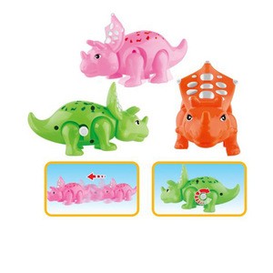 Toy wholesale Lot Of 12 Assorted Wind Up Walking mini Dinosaur Toys