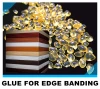 Transparent clear yellow no filler EVA PUR hot melt adhesive glue for PVC edge banding tape
